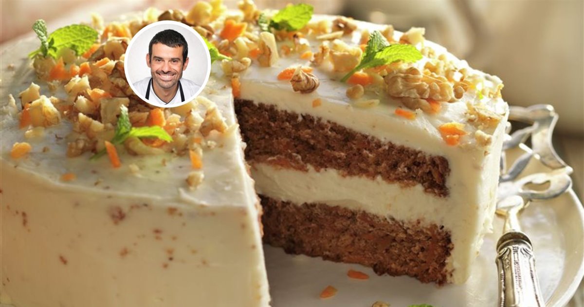 Cómo hacer la tarta de manzana y natillas del chef Enrique Sánchez